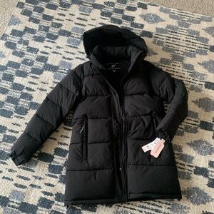 BCBGeneration XS mid-length puffer Jacket